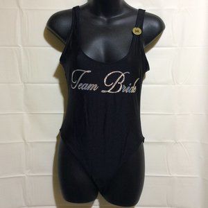 Forever 21Bride Graphic Swimsuit